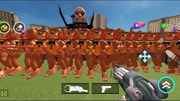 Nextbots Playground All Zoochosis Zoonomaly CatNap Titanium Poppy Skibidi Toilet Gameplay