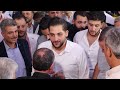استقبال العريس من مهرجان عين التينة أبوعلي البلوداني زكريا يحيى استقبال العريس من مهرجان عين التينة أبوعلي البلوداني زكريا يحيى