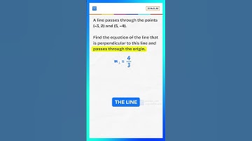 How to Find the Equation of a Perpendicular Line | Geometry Tips & Tricks