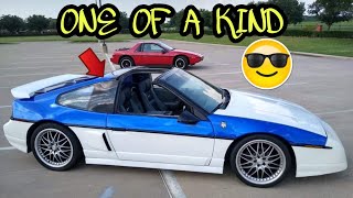 Review a 88 Pontiac Fiero ttop fast back. This One Was Too Clean #MIDENGINESQUAD