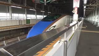 北陸新幹線 E7系 はくたか565号 糸魚川駅到着～発車
