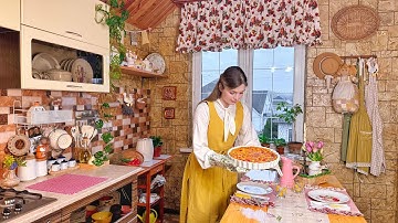 The Art of Cozy Living in the Countryside| Small Joys of Life in a Cottage Home: Cooking & Sewing