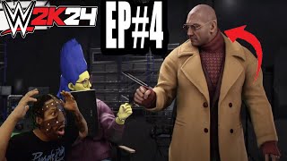 WWE 2K24 MyRise Unleashed Gameplay Walkthrough Part 4 - Psycho Sally Interview (LEGEND DIFFICULTY)