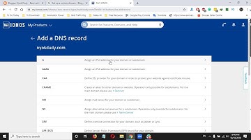 How to link 1&1 Custom domain to blogger |Step by Step - 2019