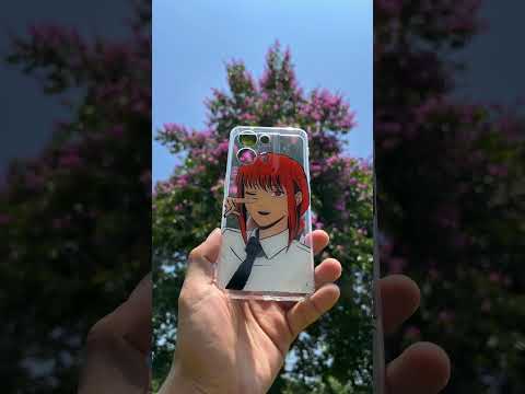 I painted MAKIMA❤️ #glasspainting #anime #chainsawman #makima