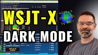 Тёмная тема в WSJT-X screenshot 4