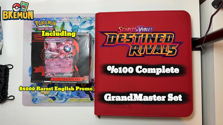 The Most 100% Complete Destined Rivals Grand Master Set Including $4000 Rarest English Promo Card