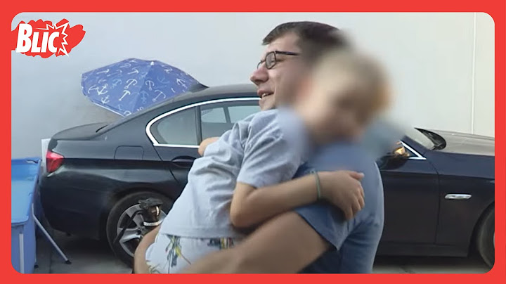 PRVI SNIMAK Ivana Marinkovića i malog Željka u Nišu, u zagrljaju oca se zacenio od sreće