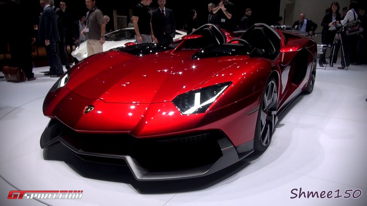 Lamborghini Aventador J - Geneva 2012 with GTspirit.com - YouTube