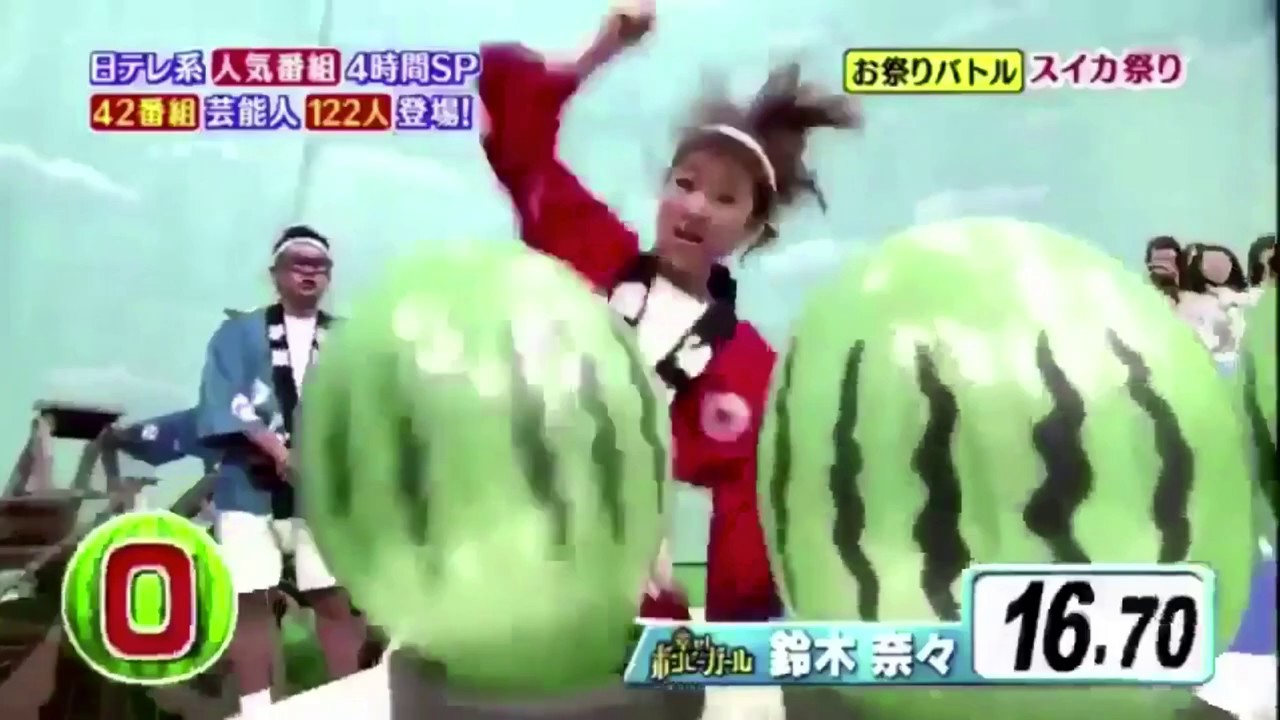 夏夏SEAFOOD】吉田沙保里の“伝説のスイカ割り“を完全再現したカップ