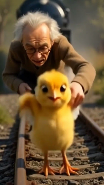 Chick Hero | Train Rescue | Emotional Story' — #ChickHero #TrainRescue