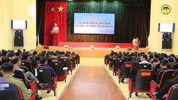 Hội nghị tập huấn công tác phát ngôn và cung cấp thông tin cho báo chí