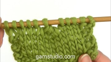 How to knit 4 stitches twisted together (decrease)