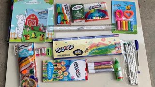 video thumbnail for: New Skoodle Art Series Activity kit / Colouring kit / Art and craft kit￼￼ / Pencil kit￼