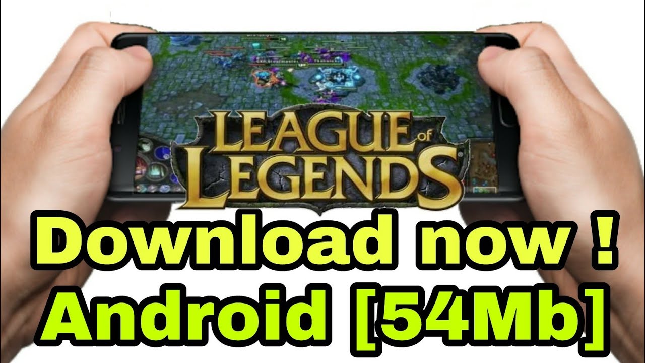 League of Legends Mobile How to download league of legends