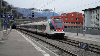 Züge/Trains/Treni  in Bellinzona Mit Br 501 524 940 420 526 2524 523