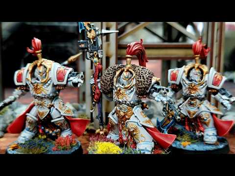 Adeptus Custodes vs World Eaters and Emperor's Children, 11th ed Warhammer 40k battle report