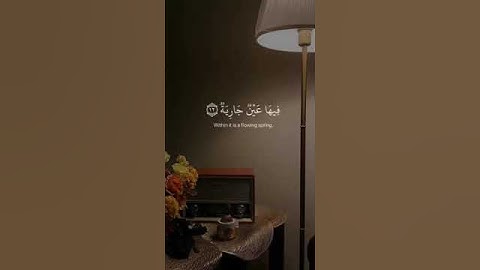 في جنةٍ عاليةٍ لا تسمع فيها لاغية...} سورة الغاشية|| عبدالرحمن مسعد..♡