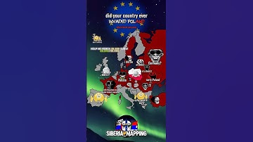 did your coutntry ever invade poland #europe #mapping #map #geography #history #mapper #poland