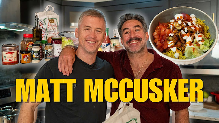 Matt McCusker and Tommy Pope cook Halal Chicken - Look at Dish #3