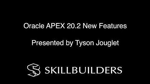 Oracle APEX 20 2 New Features