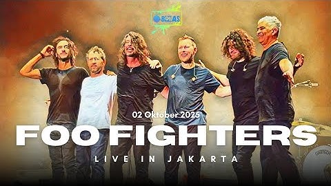 Foo Fighters Live in Jakarta Indonesia 2025 | Vlog