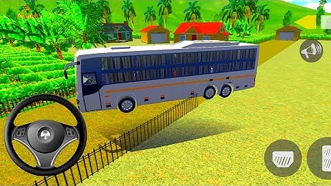 ꧁༺Indian Sleeping Bus Simulator Game New Map Videos part-36 || bus simulator 24༻꧂