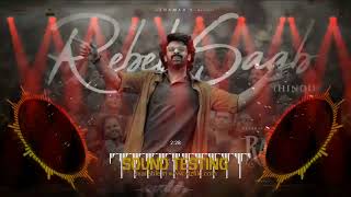 Rebel Saab Song (Hindi) - The Raja Saab /Prabhas /Maruthi /Thaman S /Vishwa /Sachet, Kumaar./90sSoug