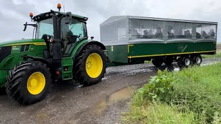 FARM UPDATE 259 Capulet baked beans prep,Cover crops on bare fields, farm tour for WoldMarsh members