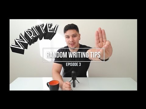 How To Get Out Of A Writing Slump | [Random Writing Tips:  Episode 3]