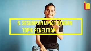 Tips Menentukan Topik Penelitian Skripsi ; cara mencari topik skripsi yang mudah
