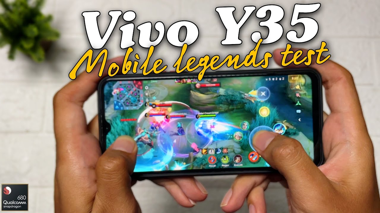 Vivo Y35 Snapdragon 680 Mobile Legends Gaming Test 2024