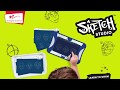 Boogie board sketch studio reusable kids drawing kit