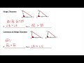 Understanding Inequalities in Two Triangles