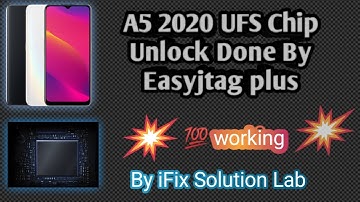 OPPO A5 2020 CPH 1933 Pin,Pattern,Frp Unlock With Easy Jtag Plus By iFix Solution
