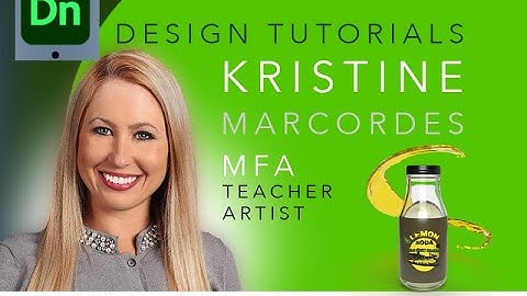 Adobe Dimension - How to Add a Label to a 3D Object (Mrs. Marcordes)