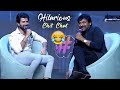 Chiranjeevi and vijay deverakonda hilarious chit chat on stage  telugu dmf originday event