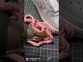 DIY: How to Make Dip Dye Rope Laces AF1 Custom Sneaker | Easy Step by Step (SATISFYING)! 🪢👟 #shorts