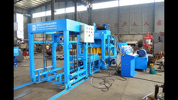 QT4 18 Automatic hydraulic block making machine for making pavers