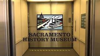 Epic Motor! HUGE Silver State Hydraulic Frassenger Elevator-Sacramento History Museum-Sacramento, CA