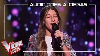 Alexia Lucha canta "Stay" | Audiciones a ciegas | La Voz Kids Antena 3 2024