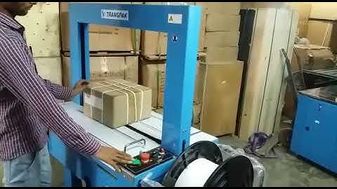 Transpak Automatic Strapping Machine Model - Tp-6000-