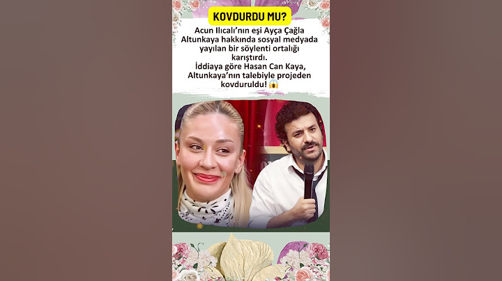 HASAN CAN KAYA KOVULDU MU? ACUN ILICALI’NIN EŞİ HAKKINDA ŞOK EDİCİ İDDİA GÜNDEMDE