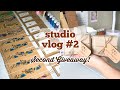 Studio Vlog #2 | Packing Orders For My Resin Craft Shop | Second Giveaway