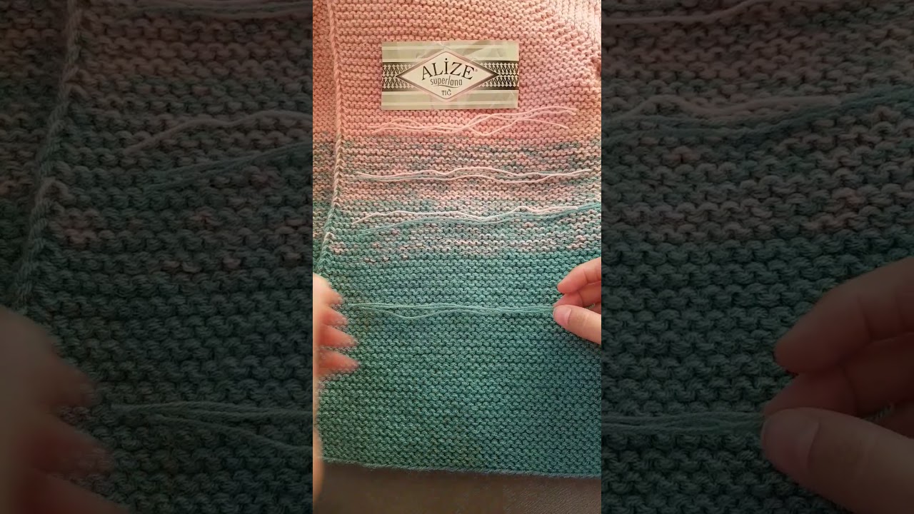 Renk Geçişli Hırka Yapımı Renk Geçişli Hırka Yapımı