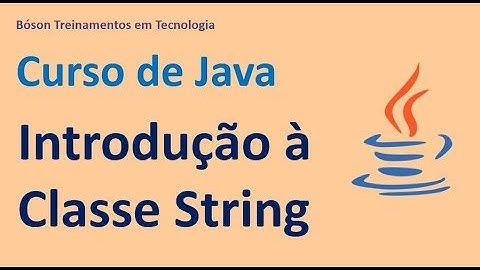 Curso de Java - Introdução à Classe String