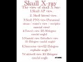 Skull x ray view ☠️ #drt #radiographer_course #radiologystudent #paramedicaleducation