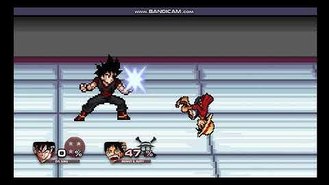 SSF2 MODS showcase Evil Goku by Luka 45
