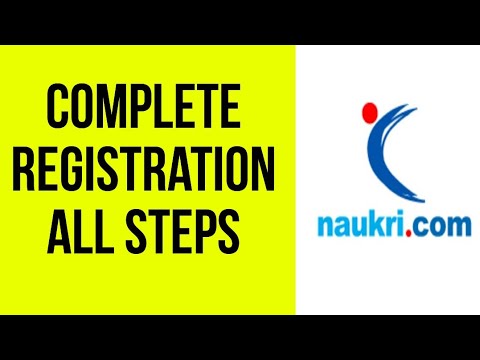 How to Complete Registration on Naukri.com Full Steps in Hindi