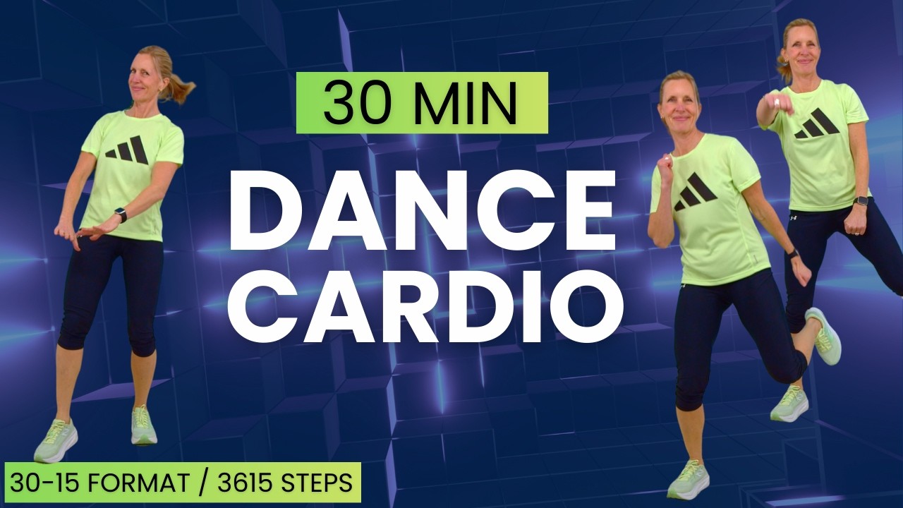 30-Minute Walking Dance Workout | Fun, Low Impact Cardio At Home!